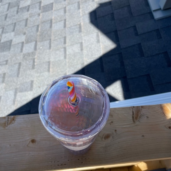 Rainbow Kaleidoscope Venti Starbucks cold cup - Picture 4 of 5